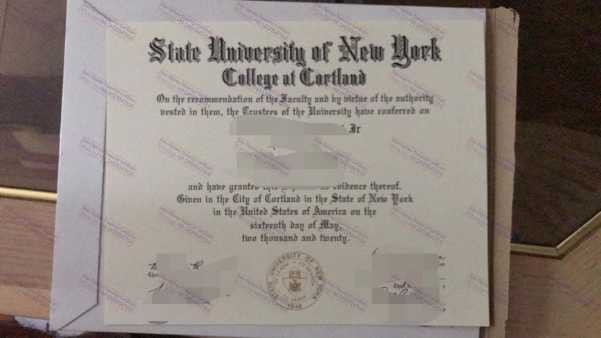 How to buy fake SUNY Cortland Certificate