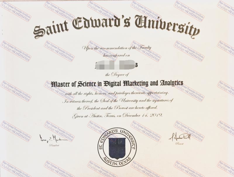 How to order fake St. Edwards University Degree
