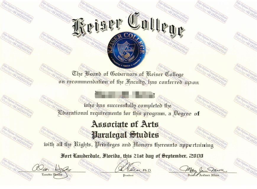 How to purchase fake Keiser College Degree